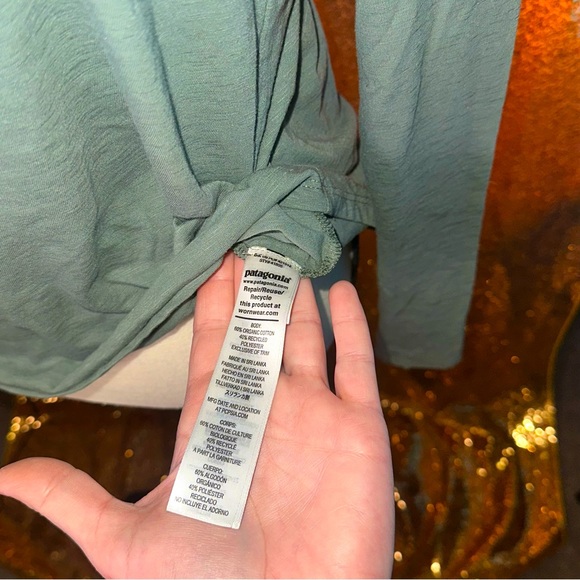 Patagonia Women’s Mainstay Henley Size L Nouveau Green - Picture 4 of 4